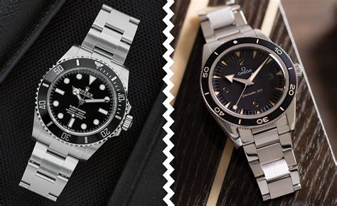 omega smp vs rolex submariner|rolex or omega watches.